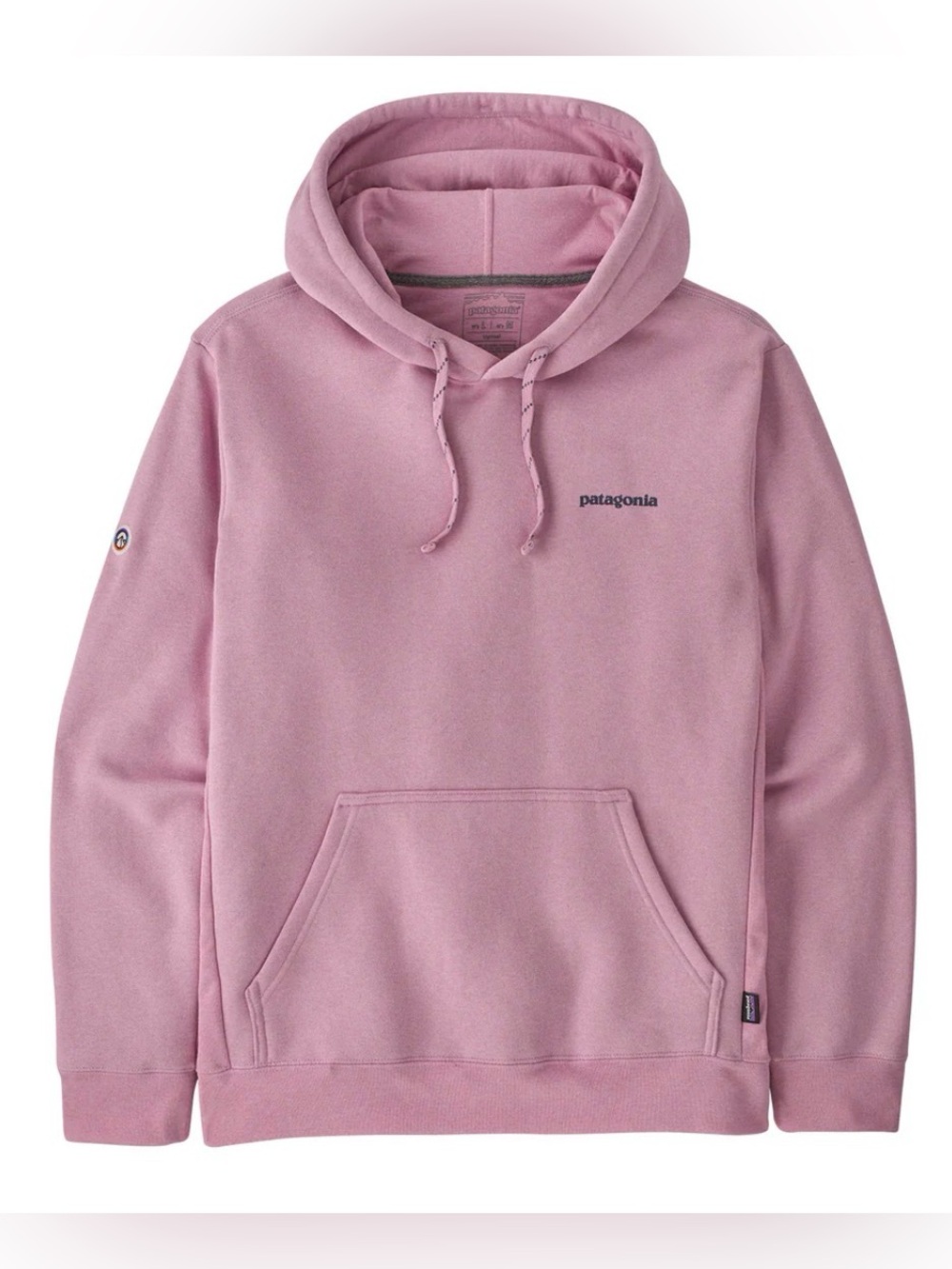 Patagonia Hoody Mens sz XS Women’s sz S Fitz Roy Icon Uprisal Mauve Hoodie